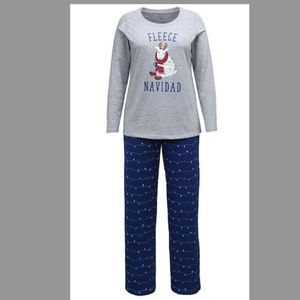 Women's Family PJs by Macy's "Fleece Navidad", sz XL, NWT